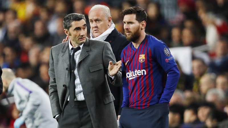 Barça: Valverde refuse de dire "la vérité" sur ses embrouilles avec Messi