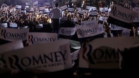 Mitt Romney a remporté sans surprise samedi les caucus républicains du Nevada. L'ex-gouverneur du Massachusetts signe dans cet Etat de l'Ouest américain sa troisième victoire sur les cinq scrutins qui ont déjà eu lieu depuis le début des primaires. /Photo
