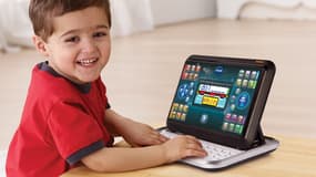 La tablette pour enfant Vtech Genius XL peut également faire office d'ordinateur. 