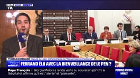 Richard Ferrand au Conseil constitutionnel: "On a fait le choix d'éviter la politique du pire", Thomas Ménagé (RN)