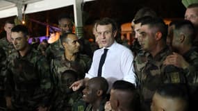 Macron en Côte d'Ivoire.
