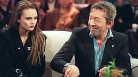 Vanessa Paradis et Serge Gainsbourg, le 14 mars 1990