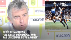 Décès de Maradona : "Un joueur phénoménal, mais pas un exemple de vie à mener" calme Gourcuff