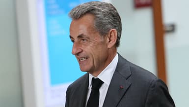 L'ancien président de la République Nicolas Sarkozy le 8 novembre 2023 