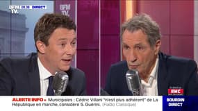 Benjamin Griveaux face à Jean-Jacques Bourdin en direct  - 27/01