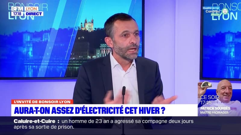 Coupures d'électricité: le délégué Auvergne-Rhône-Alpes RTE affirme qu'il "n'y a aucun risque sur le mois de décembre"