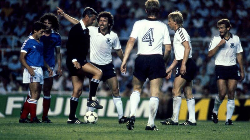 Charles Corver, arbitre de France-Allemagne 1982