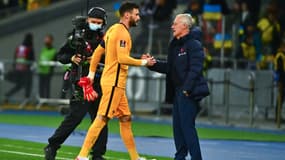 Hugo Lloris et Didier Deschamps