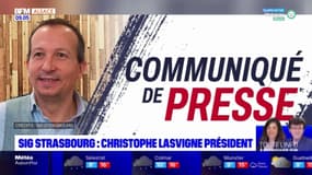 SIG Strasbourg: Christophe Lasvigne nouveau président du club 