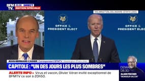 Le réquisitoire de Joe Biden contre Donald Trump après les incidents au Capitole