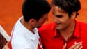 Roger Federer et Novak Djokovic