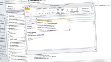 C'est l'autocomplétion du système de mails Outlook que cet employé australien n'a pas vérifié. Il a validé par erreur le mauvais destinataire.