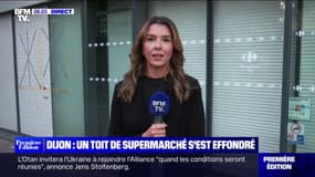 Orages: le faux plafond d'un supermarché s'est effondré à Dijon