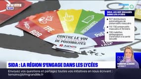 Sida: la région des Hauts-de-France s'engage aux côtés des lycées