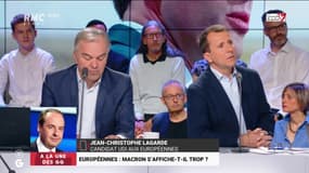 Macron sur une affiche des européennes: "Ce n'est pas se montrer président de tous les Français", tacle Jean-Christophe Lagarde 