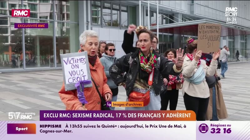 Exclu RMC : sexisme radical, 17% des français y adhèrent