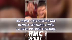 Ligue des champions / AS Roma : L'effervescence dans le vestiaire après la gifle infligée au Barça