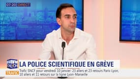 La police scientifique en grève contre la réforme des retraites: Aurélien Pratini, représentant syndical, était l'invité de Bonjour Lyon