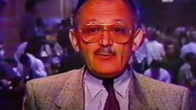 René Tendron, annonçant les résultats de la Bourse sur TF1 le 1er mai 1990.