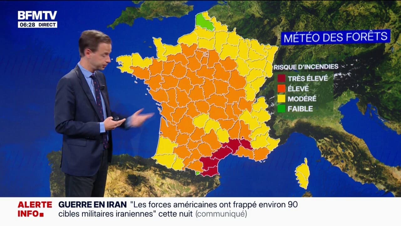 High Fire Risk Warning for Five Southern France Departments