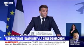 Emmanuel Macron annonce un projet de loi pour "s'attaquer au séparatisme islamiste"