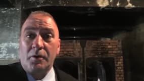 Le député américain Clay Higgins s'est filmé dans une chambre à gaz du camp d'Auschwitz. 