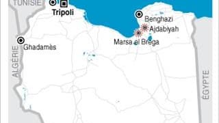 LES VILLES LIBYENNES DE MARSA EL BREGA ET AJDABIYAH BOMBARDÉES