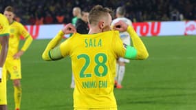 Rongier avec le maillot de Sala, en janvier 2019