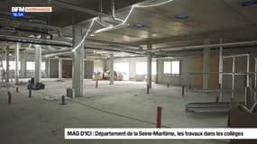 MAD D'ICI : Département de la Seine-Maritime, les travaux dans les collèges