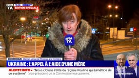 Appel à l'aide d'une mère: "le secrétariat de l'Élysée m'a appelée" et a dit qu'il tentera de "sortir les ressortissants français" d'Ukraine