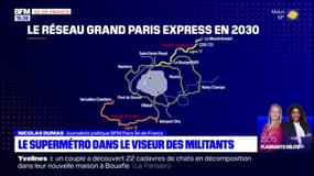 Grand Paris Express: des militants organisent une marche de protestation samedi