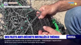 Théoule-sur-Mer: des filets pour empêcher les déchets de tomber dans la mer