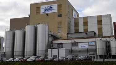 L'usine Lactalis de Craon, en Mayenne.