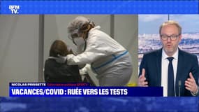 Vacances/Covid : ruée vers les tests - 10/07
