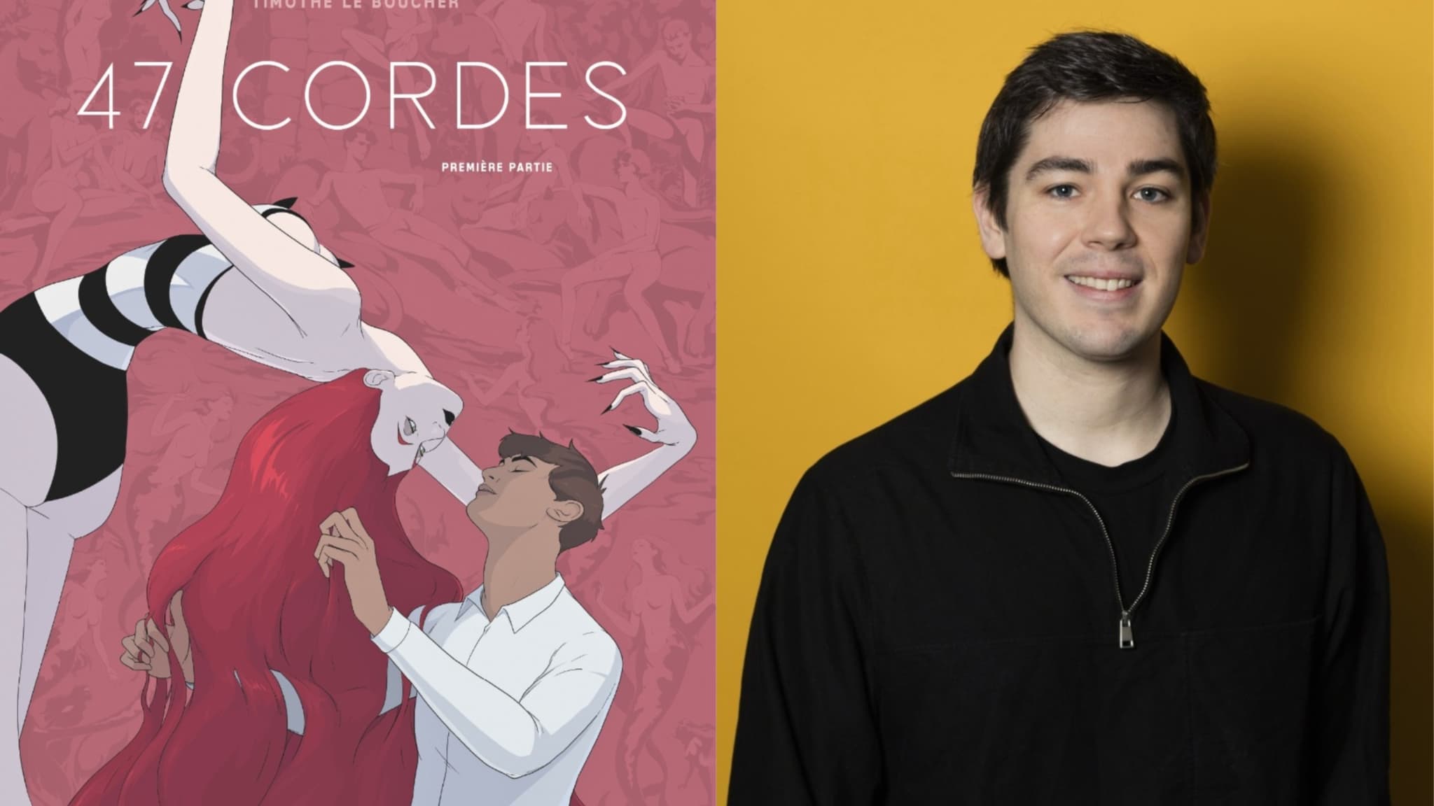 "47 Cordes", la nouvelle BD de Timothé Le Boucher