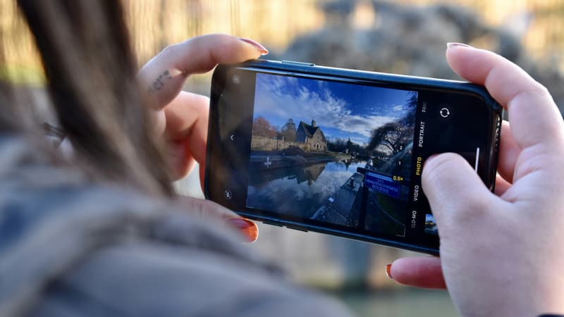 Une photo prise avec un iPhone.