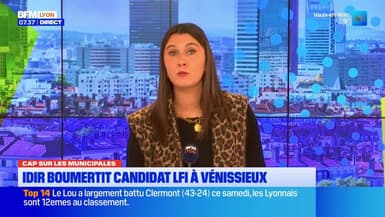 Vénissieux : le député LFI Idir Boumertit est candidat aux élections municipales