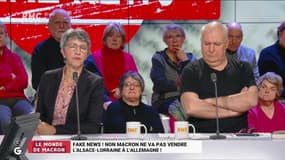 Le monde de Macron : Fake news, non, Macron ne va pas vendre l'Alsace-Lorraine à l'Allemagne - 22/01