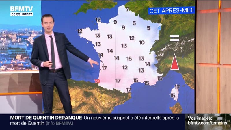 Chutes de neige, pluies, températures qui remontent... La météo du mercredi 18 janvier