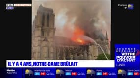 Incendie de Notre-Dame: il y a quatre ans, la cathédrale brûlait