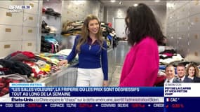 Morning Retail : "Les sales voleurs", la friperie où les prix sont dégressifs tout au long de la semaine, par Noémie Wira - 05/05