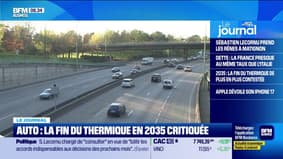L'interdiction de vente de voitures neuves à moteurs thermiques en 2035 critiquée en Europe