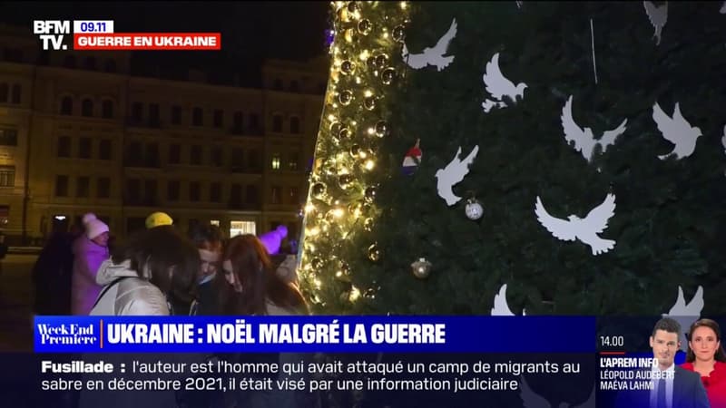 Ukraine: malgré la guerre, l'esprit de Noël est bien présent