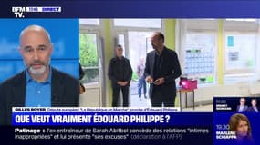 Candidature d'Edouard Philippe: pour Gilles Boyer, "c'est plutôt sain de remettre en jeu périodiquement sa légitimité"