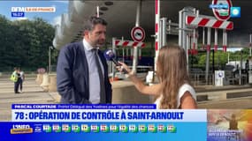 Yvelines: opération de contrôle au niveau du péage de Saint-Arnoult