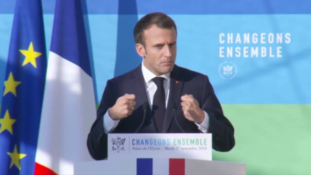 Emmanuel Macron ce mardi.