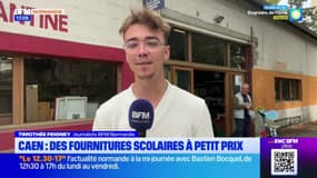Caen: des fournitures scolaires d'occasion à très petit prix