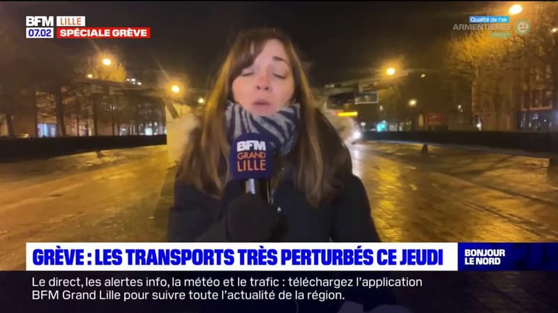 Grève: les transports perturbés ce jeudi dans la métropole lilloise