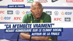 Nantes - Toulouse : "Ça m'embête vraiment", réagit Kombouaré sur le climat social autour de la finale