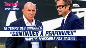 XV de France: Travers n'accable pas trop Galthié